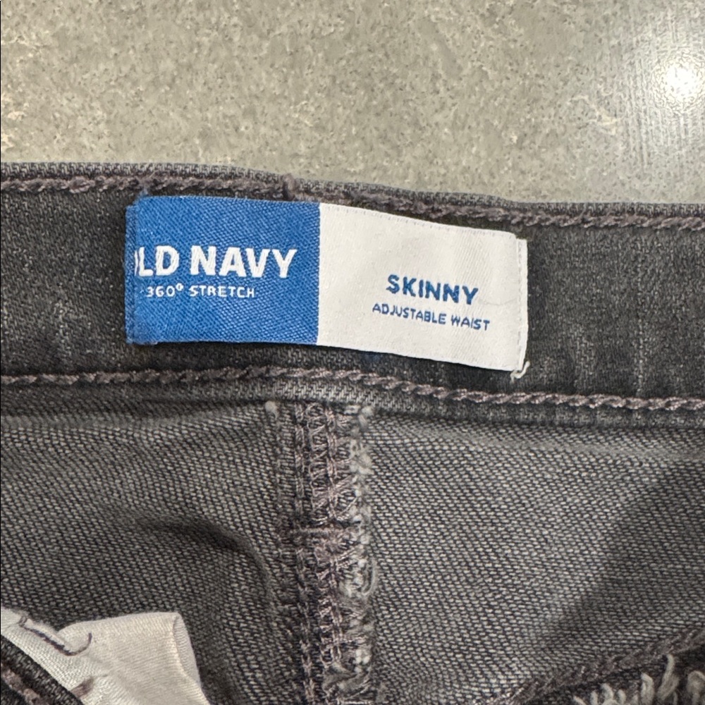 Set of Three Kids' Jeans in Black, Light Blue, and Dark Blue - Picture 2 of 6